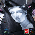 Renaissance เฟรมผ้าใบ เฟรมวาดรูป แคนวาส แคนวาสบอร์ด ขอบหนา 3.7mm. 280 gsm. (1 ชิ้น). 