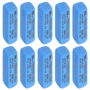 10Pcs Fret Polishing Eraser Guitar Strings Derusting Tool Oxidation Remover Guitar Cleaners Frets Polish Tool Easy Use