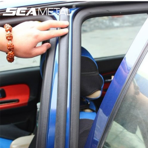 Car Door Middle Column Sealing Strip Rubber Strip Dustproof Waterproof Car Accessories