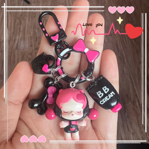 authentic popmart sp dimoo popbean  phone charm keychain DIY gift for girl