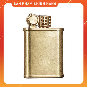 Hộp Quẹt Bật Lửa Zorro Z587 Thiết Kế Cổ Điển Màu Vàng Bụi - Dùng Xăng Bấc Đá