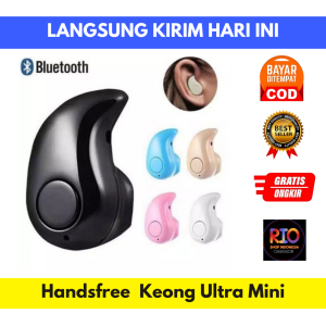 TWS Mini Keong Bluetooth 4.1 Earbuds S-530 Headset Wireless Tanpa Kabel Suara Bass Baterai Awet