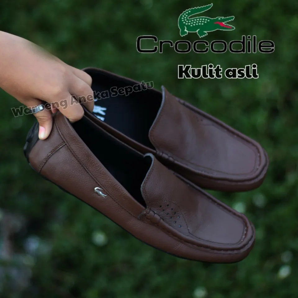 Sepatu crocodile slip discount on