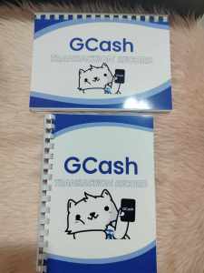 GCASH TRANSACTION RECORD NOTEBOOK (Cash In Cash Out Record)