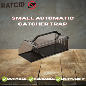 Ratcid Acrylic Mouse Continuous Automatic Catcher Trap