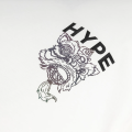 HYPE 2024 New Year limited festive graphic crewneck T-shirt for men and women trend Loose all-matching cotton top TEE. 