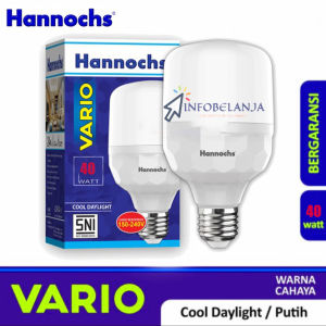 Hannochs Lampu LED Vario 40 Watt Cahaya Putih Garansi Resmi 1 Tahun