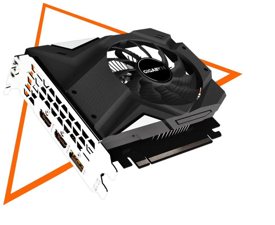 Gigabyte GV-N1650IXOC-4GD GeForce® GTX 1650 MINI ITX OC 4G Video