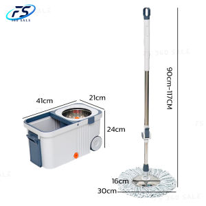 360 official  ไม้ม๊อบถูพื้น ถั่งปั่น  อุปกรณ์ไม้ถูพื้น อัพเกรดใหม่ พร้อมถังล้อลาก ไม้ถูพื้นถังปั่น  MOP