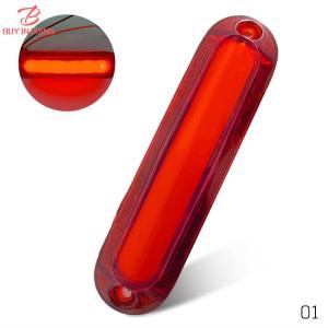 BUYINCOINS 1PC 12-24V LED Side Marker Lights For Car Trailer Truck Lamps Running Lights Turn Signals Indicator