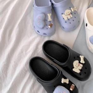 XIXITIAO Cushy Soft Sole Beach Sandals for Women Summer Cute Puppy Clogs for Beach Vacation