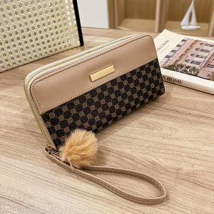 ( READY STOCK ) WALLET LONG (2 ZIP) DOUBLE ZIP PURSES EU FASHION HOUSE 1018