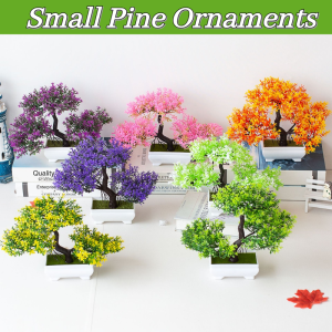 Decoration Decorative Bonsai simulated plant Various shapes Green simulation Less maintenance Ornament Bonsai Bonsai Warm and cozy not wilting Lifelike