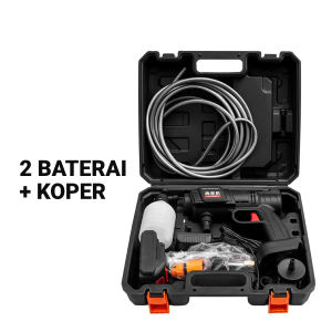 Troodon 199V Alat Cuci MobilCuci Steam Ac/ Mobil Screen Sablon Berkualitas Pompa Mesin Steam Power Sprayer/Alat Portable Nirkabel