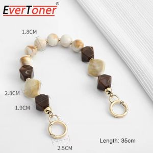 Evertoner có thể tháo rời túi treo phụ kiện Acrylic dây thay túi có dây túi xách túi Dây chuyền nới dài Dây đeo túi xách Extender