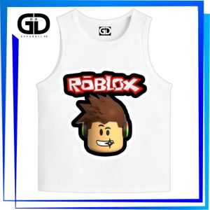 GDapparelco Roblox Kids Sando for kids for boys Cartoon Sleeveless Shirt Baby Boys fits Small-2XL Muscle Tank Top
