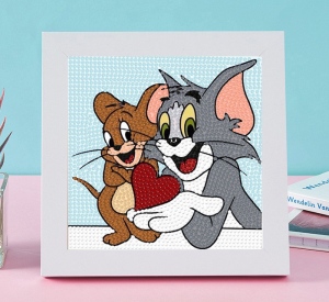 Diamond Beads Painting DIY 18*18CM ✨ DIY钻石画 18*18CM Lukisan Berlian Kartun Comel DIY Kanak-Kanak Cute Cartoon Handmade Kids Child Gift