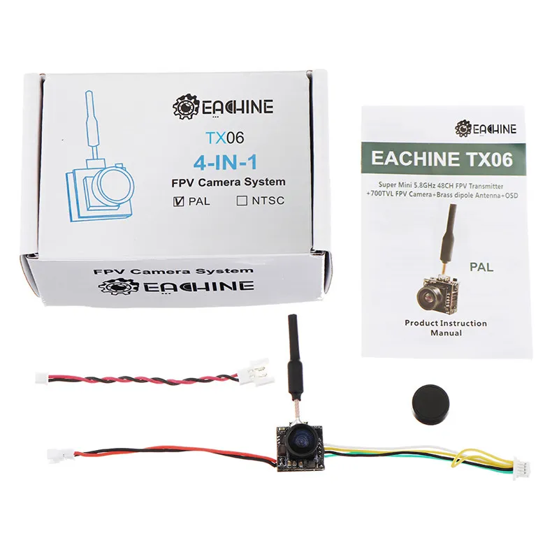 Eachine aio 5.8 ghz fpv camera store with osd