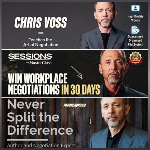 Chris Voss - Ultimate Tri-Combo Negotiation Learning Programs