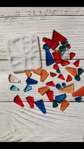 Irregular Shape Silicone Earring Pendant Mold For DIY Resin Crafting Unique Design Flexible Easy Demolding