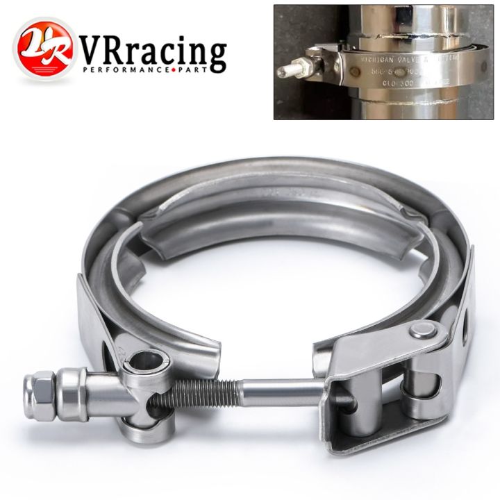☃ 3 Stainless Steel 304 Normal V Band Clamp Turbo Exhaust Clamp