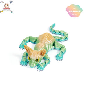Mô hình Mèo ai cập Sphynx in 3D nhiều màu sắc trang trí bàn làm việc đồ chơi in 3D