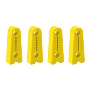 PURETEN 4Pcs Soundproofing Car Door Lock Sound Deadener Buffer Seal Shock Absorber Car Door Lock Protectors Durable Silicone Sound Damper Door Lock Buffer for Quieter Closing
