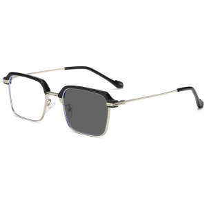 Korean Fashion Photochromic Anti Radiation Eyeglasses For Men Replace Lens Original Brand Computer Glasses For Women