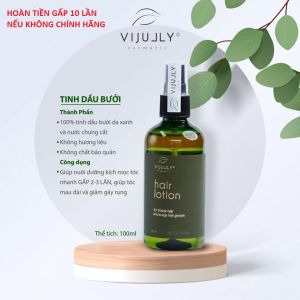 Tinh dầu bưởi Vijully Hair Lotion xịt kích thích mọc ngăn rụng tóc 100ml