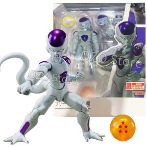 Z Shf Frieza The Fourth Form Figure Anime Frieza Action Figure PVC Collection Model Toy Doll Birthday Gifts