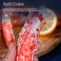 Russian Crab Legs Canned Crab Meat Ready To Eat Instant Natural Seafood Canned Food Ready To Eat Premium Seafood Instant Snack Can Salads Pasta Ingredient. 