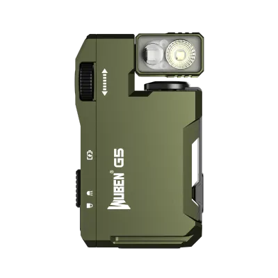 WUBEN G5 400Lumens Mini EDC Light Rechargeable Bulit-in Battery Ultra-lightweight 180° Rotating Head With Magnetic Tail