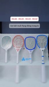 Vợt bắt muỗi điện tử Rạng Đông chính hãng(bảo hành 12 tháng)