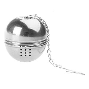 Teas Leaves Ball Strainer Mesh Sieves Stainless Steels Teas Infuser with Chain Teapot Teas for Brewing