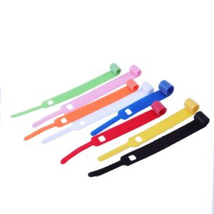 Polocat Velcro Straps Tie Wire Releasable Cable Multicolor Fastening Reusable Separable Plastics Cable Organizer Fastening Power Tools