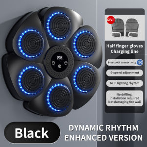 smart boxing target bluetooth music boxing wall target sports home fitness boxing machine boxing training