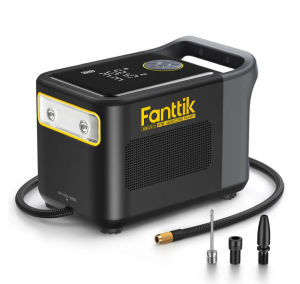 Fanttik X9 Ultra Multi-Purpose Tire Inflator | Portable Power Station & Flashlight | Powerful 25000 mAh Battery Life