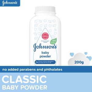 Johnsons Baby Powder 200g: pulbo active kids cornstarch