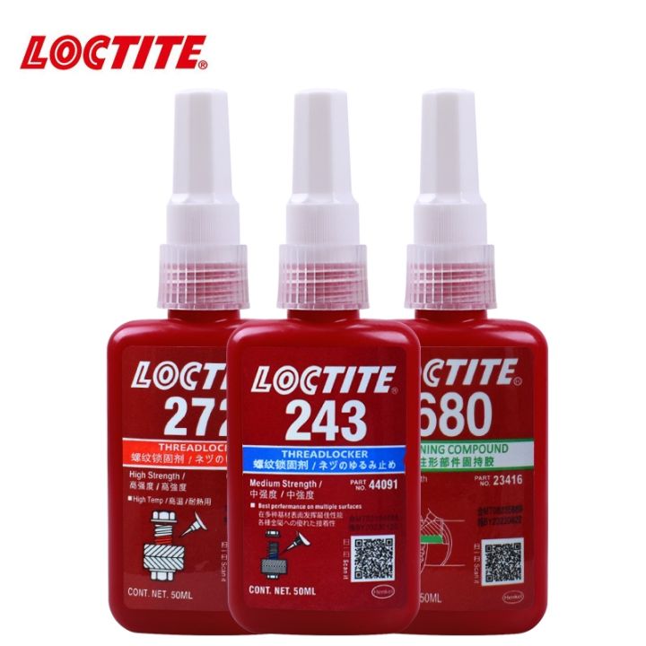 Loctite 50/250ml Threadlocker 222 241 242 243 262 263 271 272 277 290 ...