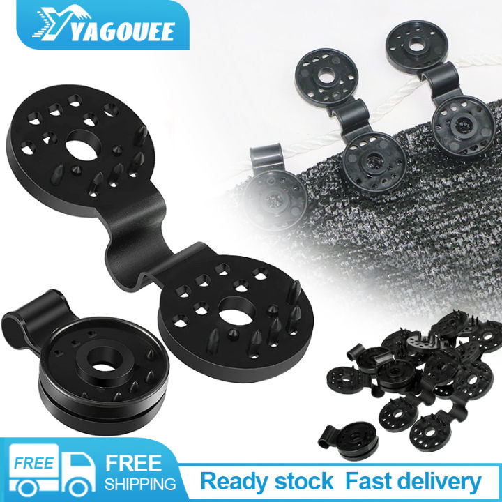 20100pcs Sun Shade Net Clip Greenhouse Shade Cloth Fix Clamp Plastic