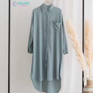 MiumiCollection Tunic Wanita Dress Wanita Atasan Kemeja Tunic Wanita Kekinian Jasmine