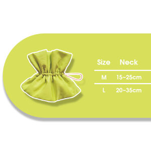 HamshMoc Cat E Collar Adjustable Split Design Lick Prevention Warm Layer For Recovery