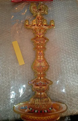 AE 2PCS LATEST ELEGANT DEEPAVALI KUTHU VILAKKU DEEPAVALI DECOR DEEPAVALI KUTHU VILAKKU