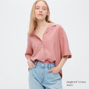 Kemeja Outer UNIQ Short Sleeve Shirt