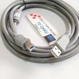 Cáp máy in dài 3m / Chuẩn cáp USB 2.0 chống nhiễu (USB 2.0 AM - BM Cable)