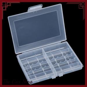 [The Cici Shop] Useful 1x Hard Plastic Battery Case Box Holder Storage for 10 AA AAA Batteries