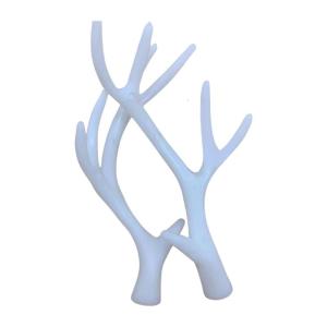 Simulation Antler Horns Resin Nondeform Realistic Details for Halloween Theme Party and Stage Performances Photo Props