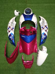 ชุดสีฟีโน่ ตัวเก่า คาบู สีน้ำเงิน-ชาว-ชมพู เกย์แยกได้ทั้งหมด9ชิ้น รับประกันประกอบสนิททุกจุด