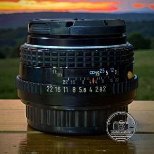 เลนส์มือหมุน SMC PENTAX-M 50MM.F2 PK MOUNT