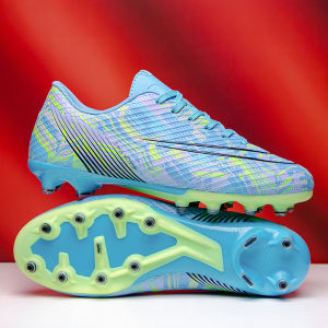 Professional Soccer Shoes Adult Children Low Top Long Spikes Soccer Shoes Men Women Outdoor Fashion Soccer Boots Futsal Boots